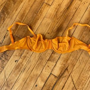 Cuup Orange Balconette 34D Bra